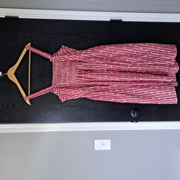 Anthropologie Mauve Hudson Midi Dress Size 14 - Picture 4 of 4